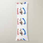 Calgary Canada Paarden Juli Ruiters Calgary Stampe Lichaamskussen (Voorkant Verticaal)