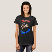 Calgary Canada Paarden Juli Ruiters Calgary Stampe T-shirt (Voorkant volledig)