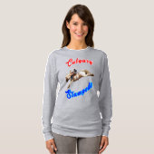 Calgary Canada Paarden Juli Ruiters Calgary Stampe T-shirt (Voorkant volledig)