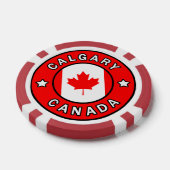 Calgary Canada Poker Chips (Enkel)