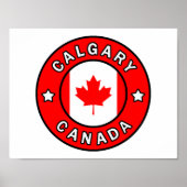 Calgary Canada Poster (Voorkant)