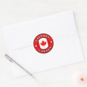 Calgary Canada Ronde Sticker (Envelop)