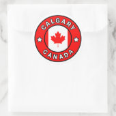Calgary Canada Ronde Sticker (Tas)