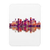 Calgary Canada Skyline Magneet (Verticaal)