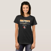 Calgary Canada Skyline Vakantie Souvenirstad T-shirt (Voorkant volledig)