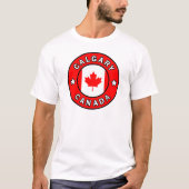 Calgary Canada T-shirt (Voorkant)