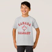 Calgary Canada T-shirt (Voorkant volledig)