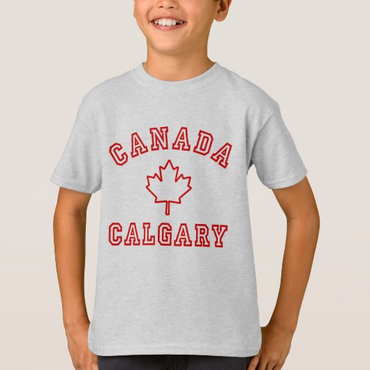 Calgary Canada T-shirt (Voorkant)