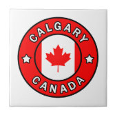 Calgary Canada Tegeltje (Voorkant)