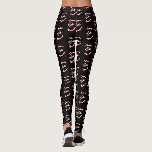 Calgary Canada Uur Juli Ruiters Calgary Stampede Leggings (Achterkant)