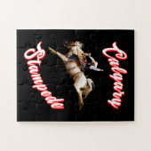 Calgary Canada Uur Juli Ruiters Calgary Stampede Legpuzzel (Horizontaal)