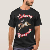 Calgary Canada Uur Juli Ruiters Calgary Stampede T-shirt (Voorkant)