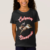 Calgary Canada Uur Juli Ruiters Calgary Stampede T-shirt (Voorkant)