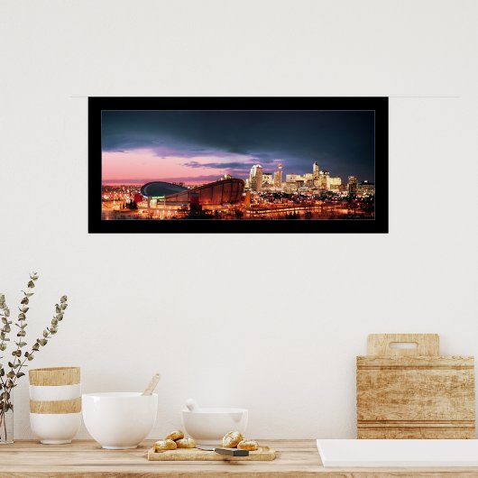 Calgary Chinook & Sunset Poster (Keuken)