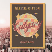 Calgary City Alberta Canada  Briefkaart