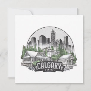 Calgary City Canada Verenigde Staten Kaart