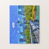Calgary City Skyline. Legpuzzel (Verticaal)