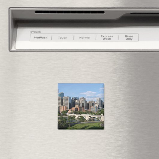 Calgary Cityscape Magneet (Insitu (Vaatwasser))