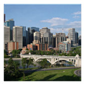Calgary Cityscape Perfect Poster (Voorkant)