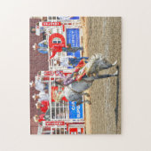 Calgary Cowboys en Rodeo. Legpuzzel (Verticaal)