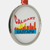 Calgary cyrillic metalen ornament (Rechts)
