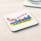 Calgary cyrillic onderzetter (Linkerzijde)