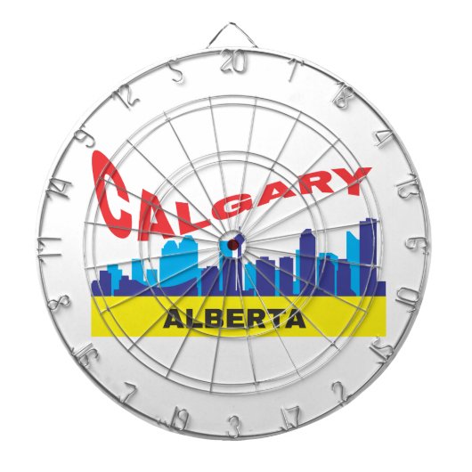 Calgary Dartbord (Voorkant)