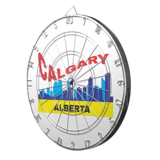 Calgary Dartbord (Voorkant Rechts)