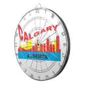 Calgary Dartbord (Voorkant Rechts)