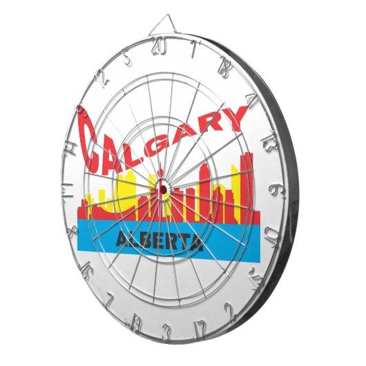 Calgary Dartbord (Voorkant Rechts)