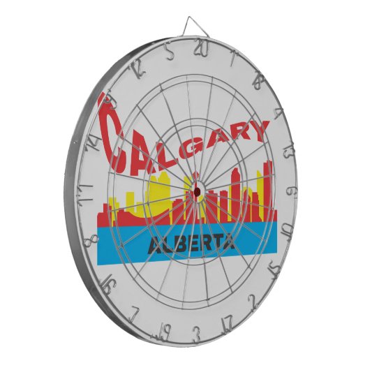 Calgary Dartbord (Voorkant Links)