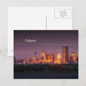 Calgary Dawn Briefkaart (Voorkant / Achterkant)