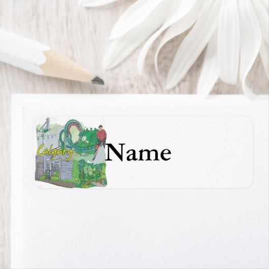 Calgary Etiket (Insitu)