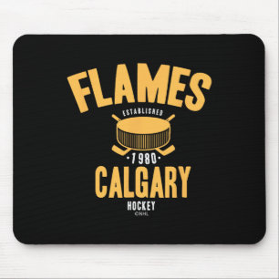 Calgary Flames Hockeypuck Nhl Officieel Gelicentie Muismat