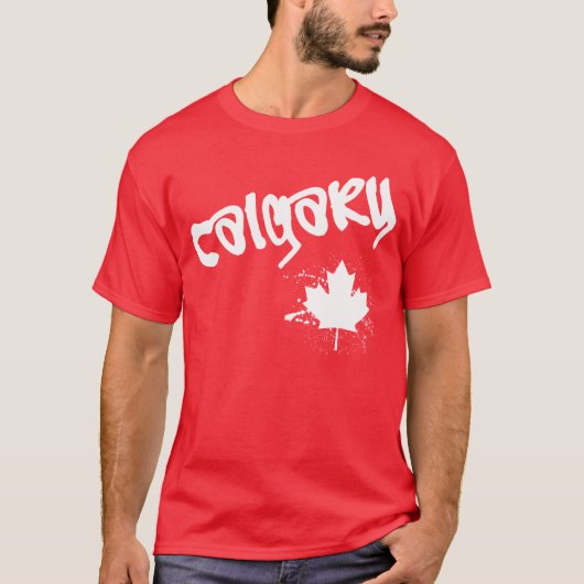 Calgary Graffiti T-shirt (Voorkant)