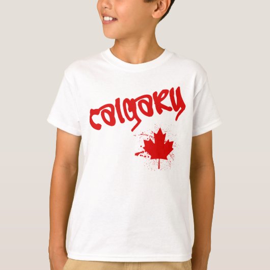 Calgary Graffiti T-shirt (Voorkant)