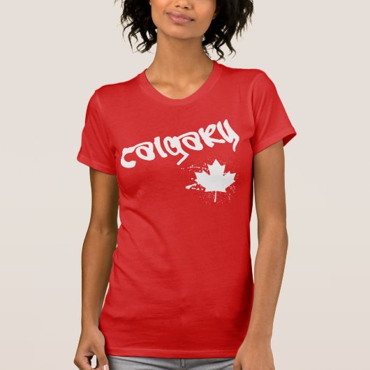 Calgary Graffiti T-shirt (Voorkant)