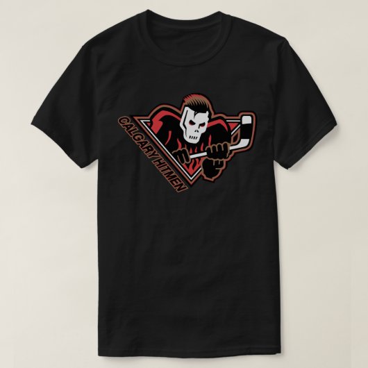 Calgary Hitmen Classic T Shirt (Design voorkant)