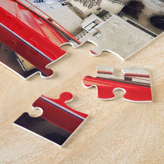 Calgary Jigzaag Puzzle Legpuzzel (Zijkant)