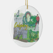 Calgary Keramisch Ornament (Rechts)