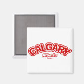 Calgary Leaf Magneet (Voorkant / Achterkant)