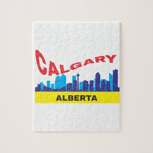 Calgary Legpuzzel (Verticaal)