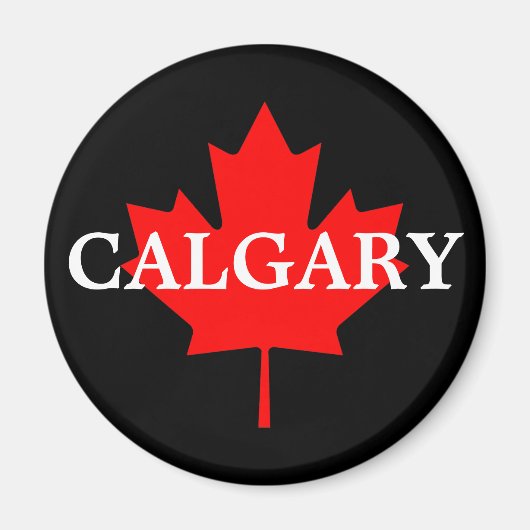 Calgary Magneet (Voorkant)