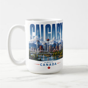 🏔 Calgary Moderne Bergstad Stijl 🏔 Koffiemok