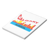 Calgary Notitieblok (Linkerzijde)