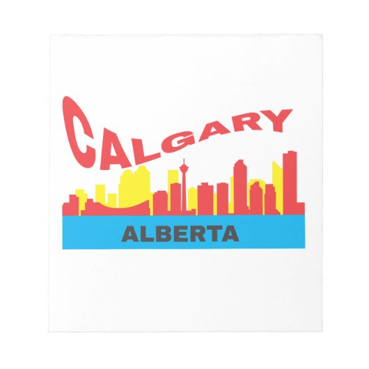 Calgary Notitieblok (Voorkant)
