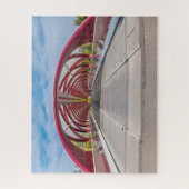 Calgary Peace Bridge. Legpuzzel (Verticaal)