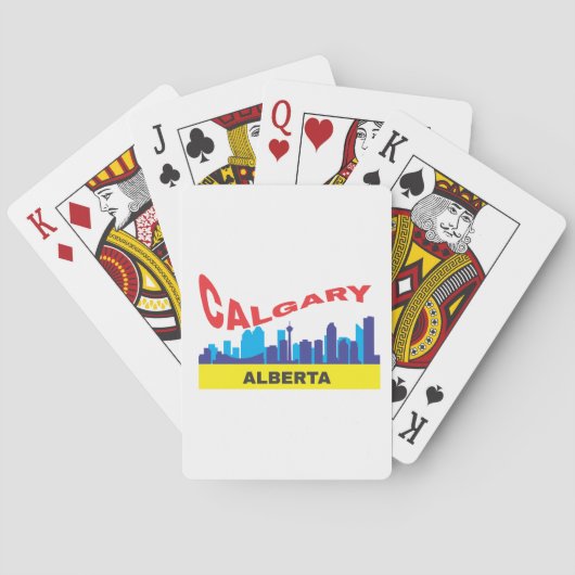 Calgary Pokerkaarten (Achterkant)