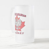 Calgary Pools Canadees Leaf Matglas Bierpul (Voorkant links)
