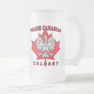 Calgary Pools Canadees Leaf Matglas Bierpul